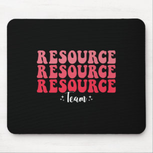 Mousepad Professora Especial De Educação Da Equipe De Recur