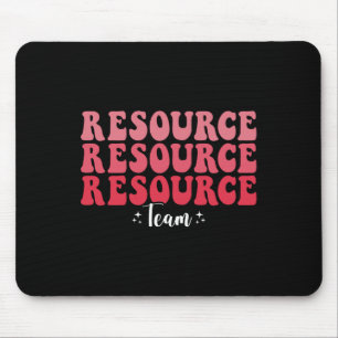 Mousepad Professora Especial De Educação Da Equipe De Recur