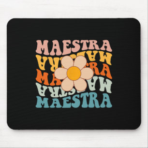 Mousepad Professora Groovy Espanhola Professora de Espanhol