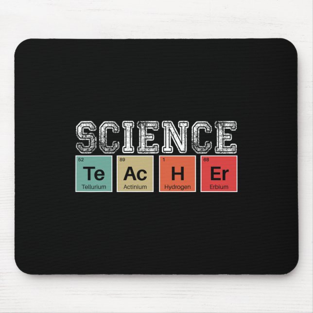 Mousepad Professora Mesa Periódica De Volta Aos Professores (Frente)