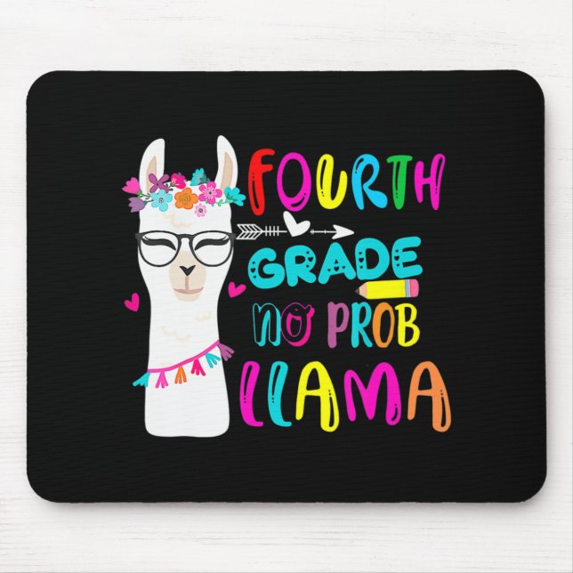 Mousepad Professora Prob Llama No 4º Grau Volta Ao (Frente)