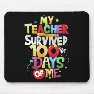 Mousepad Professora Sobreviveu A 100 Dias Da Minha Escola D