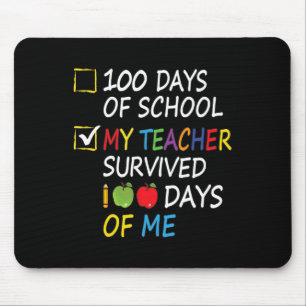 Mousepad Professora Sobreviveu A 100 Dias Da Minha Professo