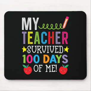 Mousepad Professora Sobreviveu A 100 Dias De Mim Aluno Alun