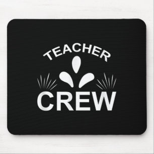 Mousepad Professora Tripulante Engraçado De Volta À Escola