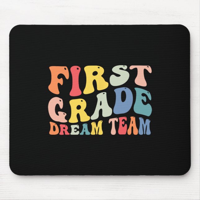 Mousepad Professores Da Equipe De Sonhos Rapazes Crianças D (Frente)