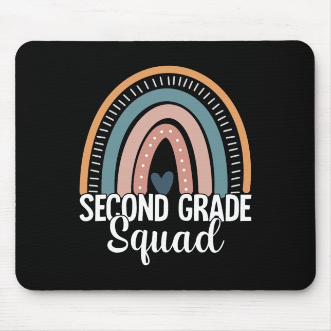Mousepad Professores da Segunda Série Rainbow Byck De Volta (Frente)