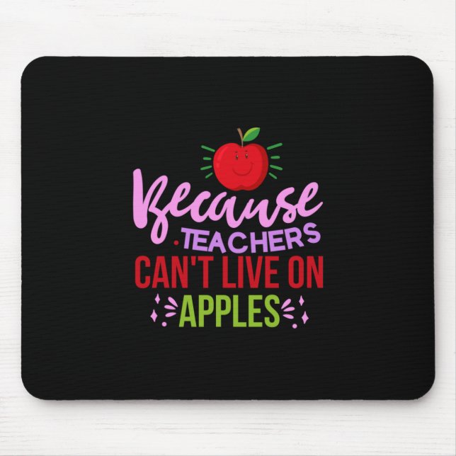 Mousepad Professores De Arte Professores Não Podem Viver Em (Frente)