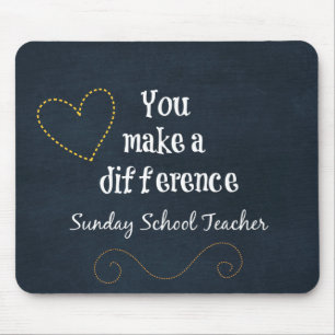 Mousepad Professores de escola de domingo