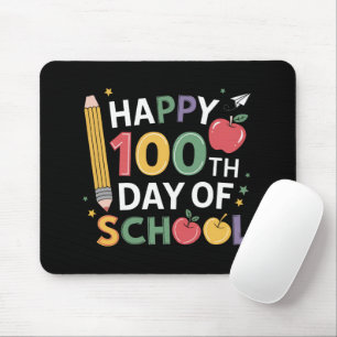 Mousepad Professores do 100º Dia de Aula Feliz 100 Dias