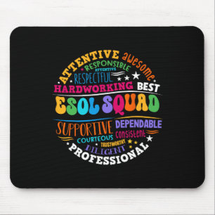 Mousepad Professores e alunos da Esol Squad voltam à escola