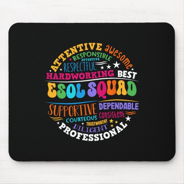 Mousepad Professores e alunos da Esol Squad voltam à escola (Frente)