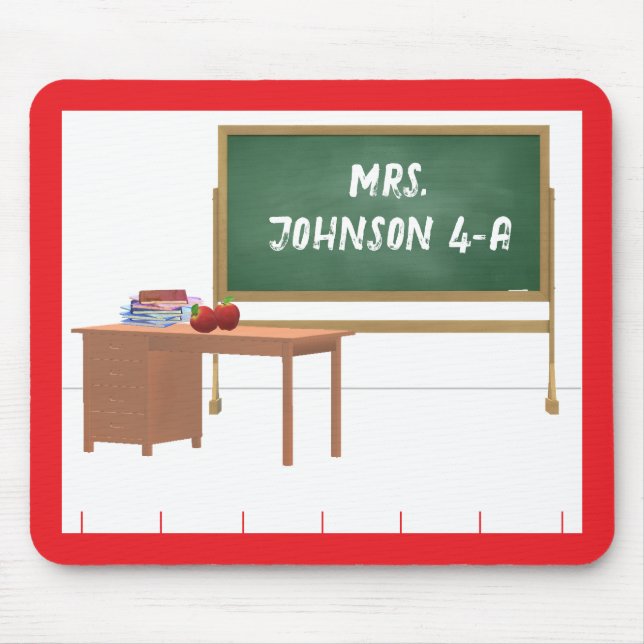 Mousepad Professores personalizados (Frente)
