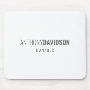 Mousepad Profissional Elegante Minimalista Moderno