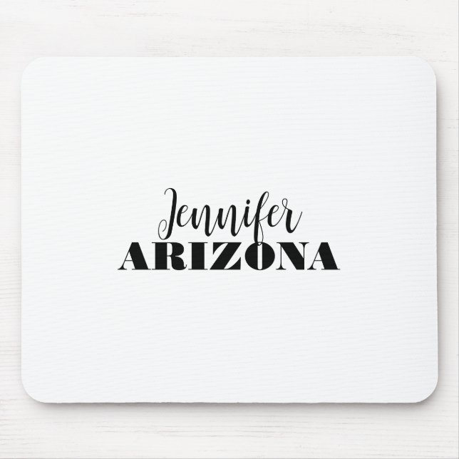 Mousepad Profissional elegante moderno minimalista simples (Frente)