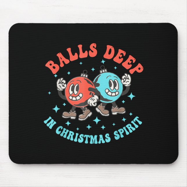Mousepad Profundamente no Espírito Natalino Dito Natalino E (Frente)