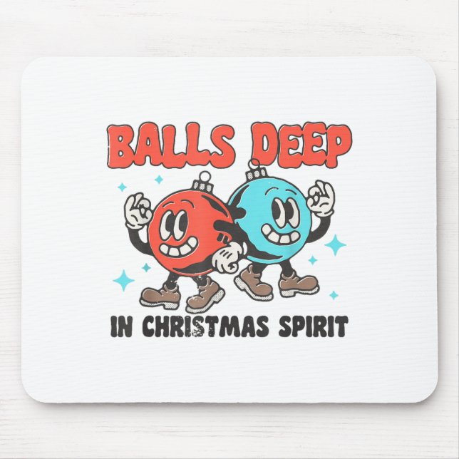 Mousepad Profundamente no Espírito Natalino Dito Natalino E (Frente)