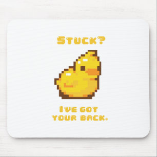 Mousepad Programação Ducky de borracha
