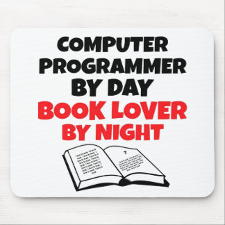 Mousepad Programador de Computador do Book Lover