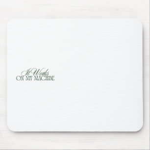 Mousepad Programador Divertido — Presente