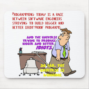 Mousepad Programadores contra o universo (1)