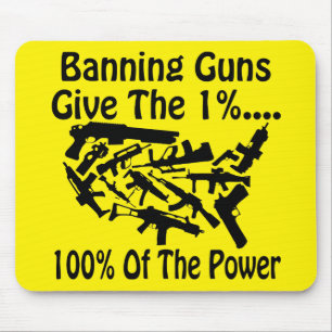 Mousepad Proibir Armas Oferece 1% De Energia Do Nº