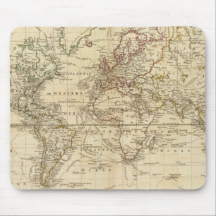 Mousepad Projeção mundial do Mercator