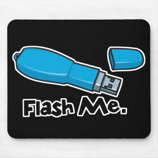 Mousepad projete-me design de pen drive (Frente)