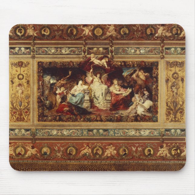 Mousepad Projete para a cortina na ópera de Dresden (Frente)