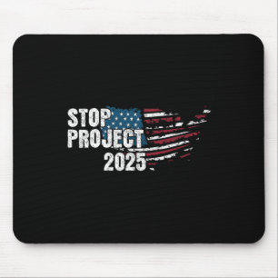 Mousepad Projeto 2025 Bandeira Americana Anti Trump