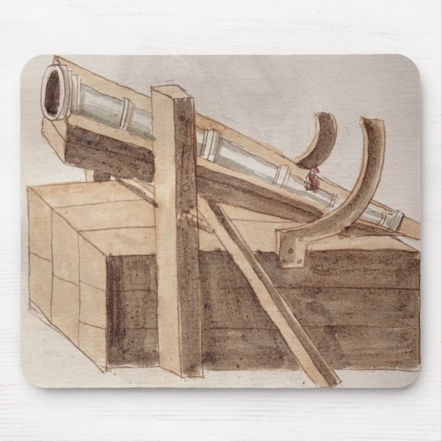 Mousepad Projeto para um canhão (Frente)