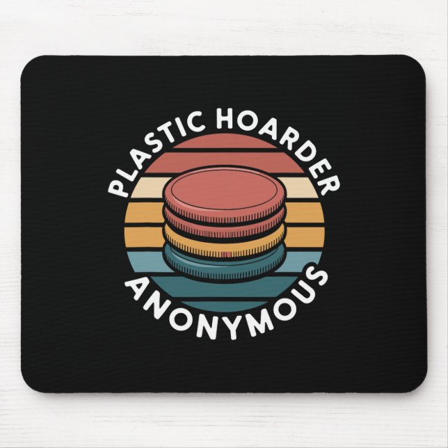 Mousepad Projetos de Disc Golf do Plástico Anônimo para En (Frente)
