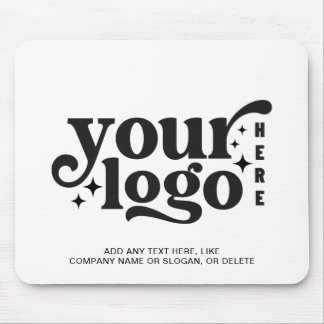 Mousepad Promocional branco da marca comercial de logotipo