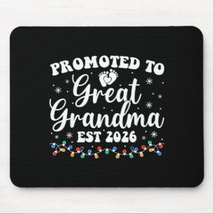 Mousepad Promovido a Bisavó Est 2026 Primeira Vez Novo 