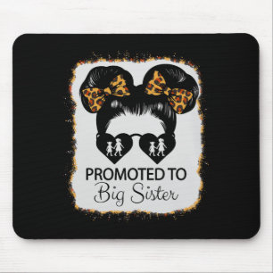 Mousepad Promovido a Irmã Mais Velha Garota Leopardo Anúnci