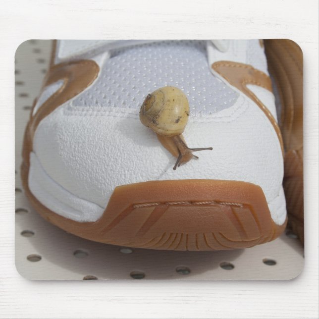 Mousepad Pronto Para Corrida De Caracol (Frente)