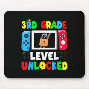 Mousepad Pronto Para o 3º Ano Gamer Primeiro Dia de Aula Me