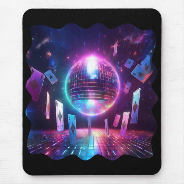 Mousepad Pronto Para Uma Noite De Dança E Jogo (Frente)