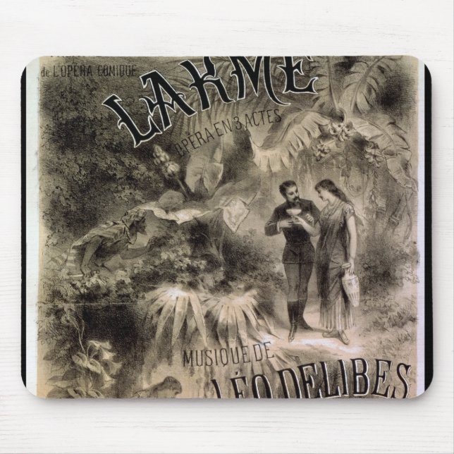 Mousepad Propaganda de poster 'Lakme (Frente)