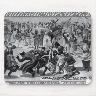 Mousepad Propaganda de poster, 'o Barnum e o Bailey