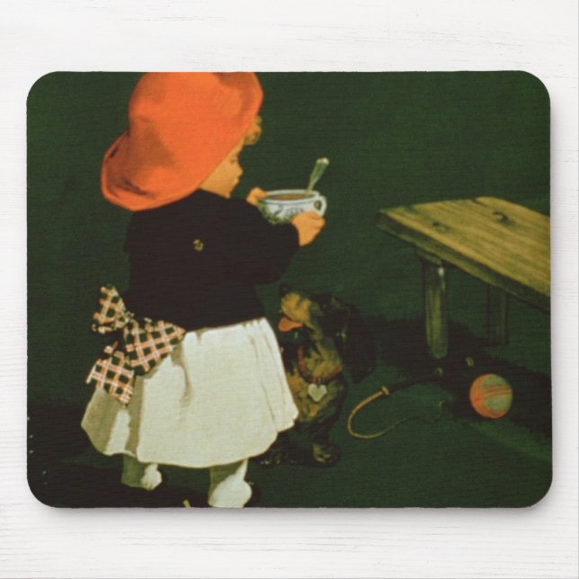 Mousepad Propaganda de poster para 'o malte Coffee de (Frente)