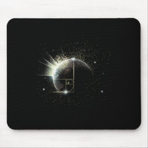 Mousepad Proporção Áurea Fibonacci Professor de Matemática 