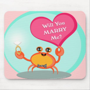Mousepad Proposta de casamento surpresa