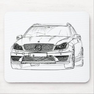 Mousepad Propriedade 2012 de MBAMG C63