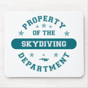 Mousepad Propriedade do departamento de Skydiving