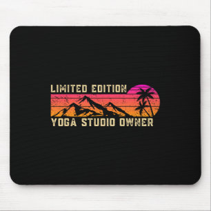 Mousepad Proprietário de Estúdio de Yoga Trabalhador de Ani