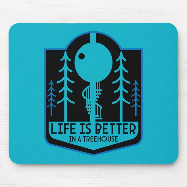 Mousepad Proprietários de Treehouse (Frente)
