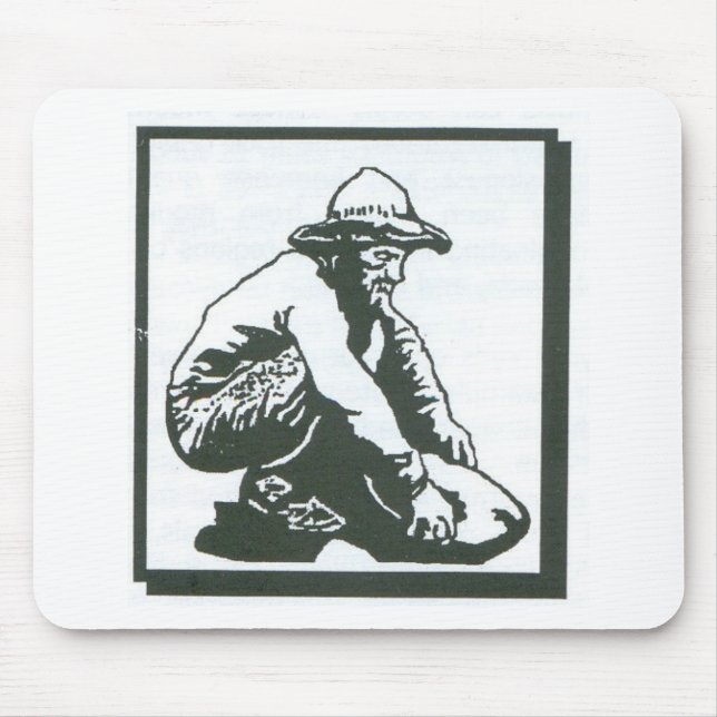 Mousepad prospector (Frente)
