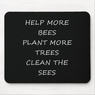 Mousepad Proteção Ambiental - Ajude o Meio Ambiente 