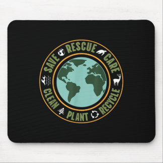 Mousepad Proteção Ambiental, Conservação da Natureza, Ocean